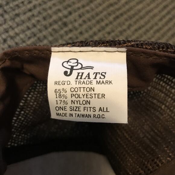 Lincoln Park Zoo Chicago Trucker Hat Brown OSFA - Picture 4 of 4